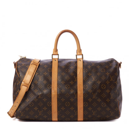 Louis Vuitton Monogram Keepall Bandouliere 45 1 of 12