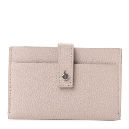 Saint Laurent Grained Calfskin Sac De Jour Souple Card Case Marble Pink 1 of 5