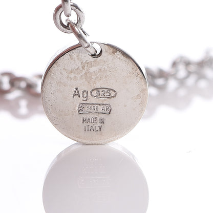 Bulgari Sterling Silver Ceramic Save The Children Pendant Necklace 7 of 7