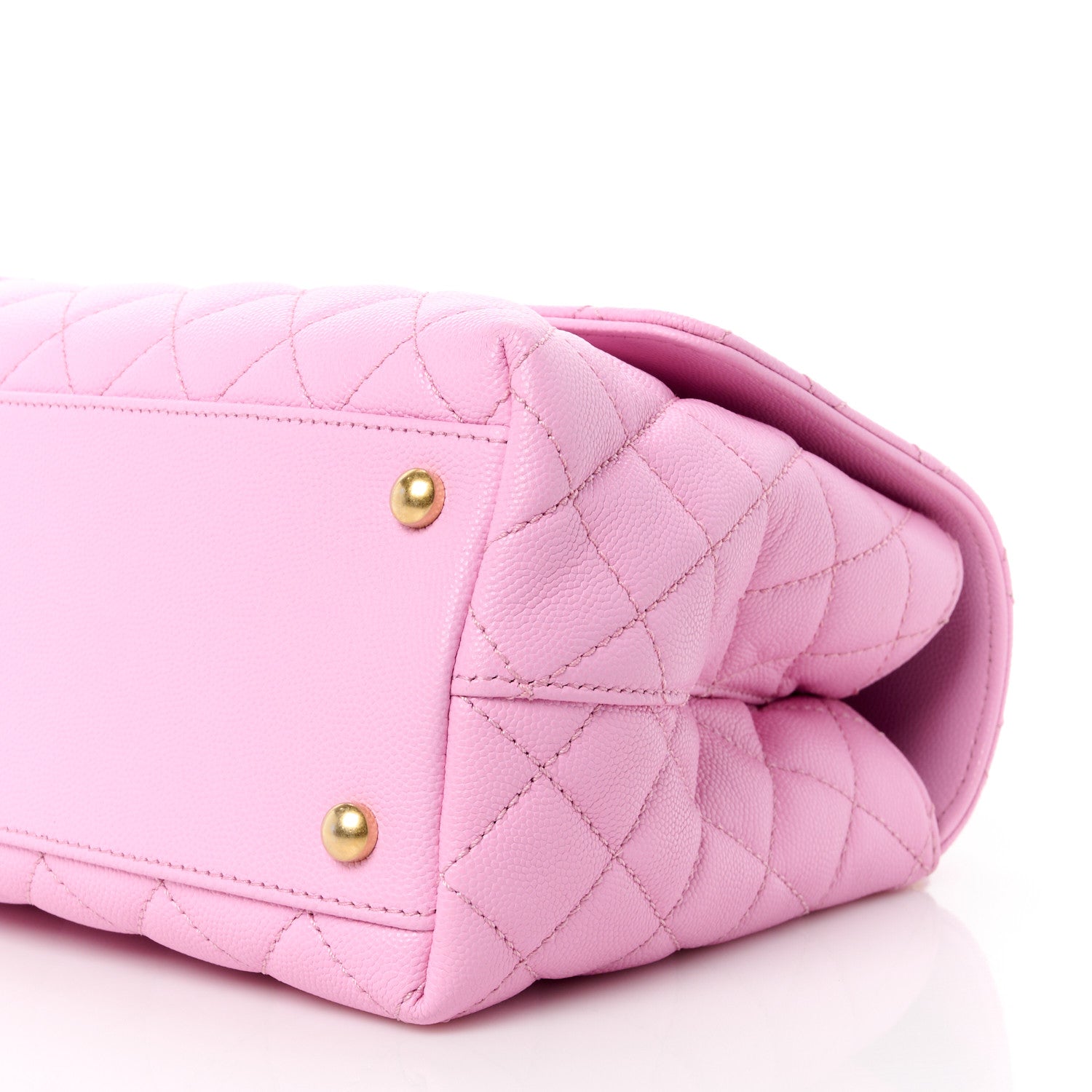 Chanel Caviar Quilted Small Coco Chain Handle Flap Lilac 11 of 11