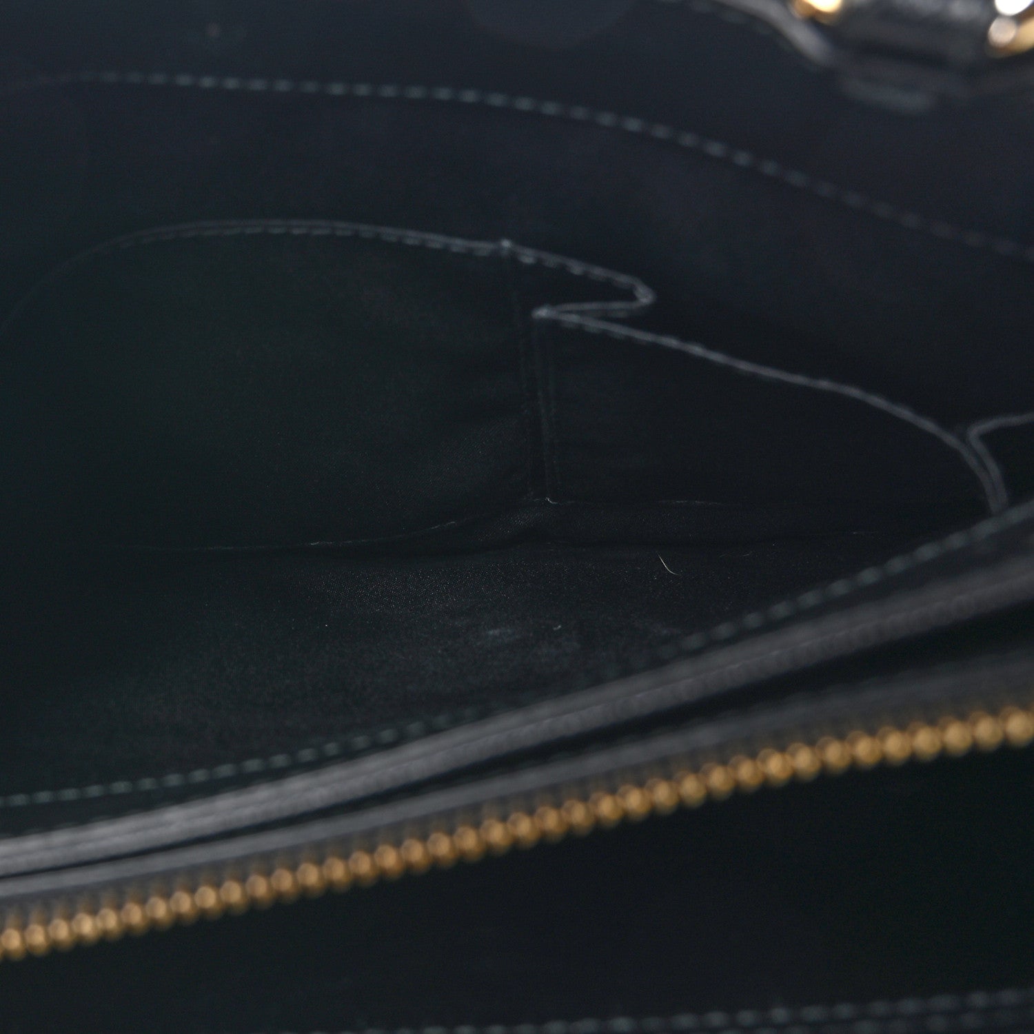 Salvatore Ferragamo Printed Calfskin Tracy Vara Tote Black 6 of 10