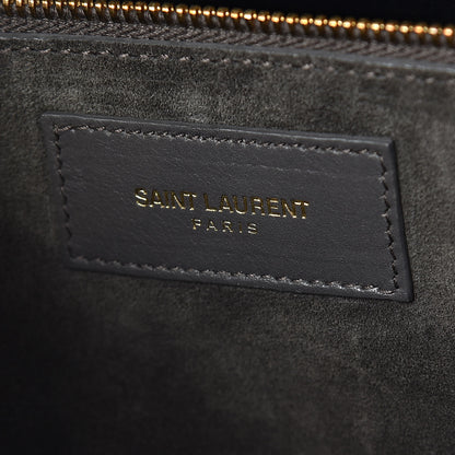 Saint Laurent Calfskin Small Sac De Jour Fog 6 of 9