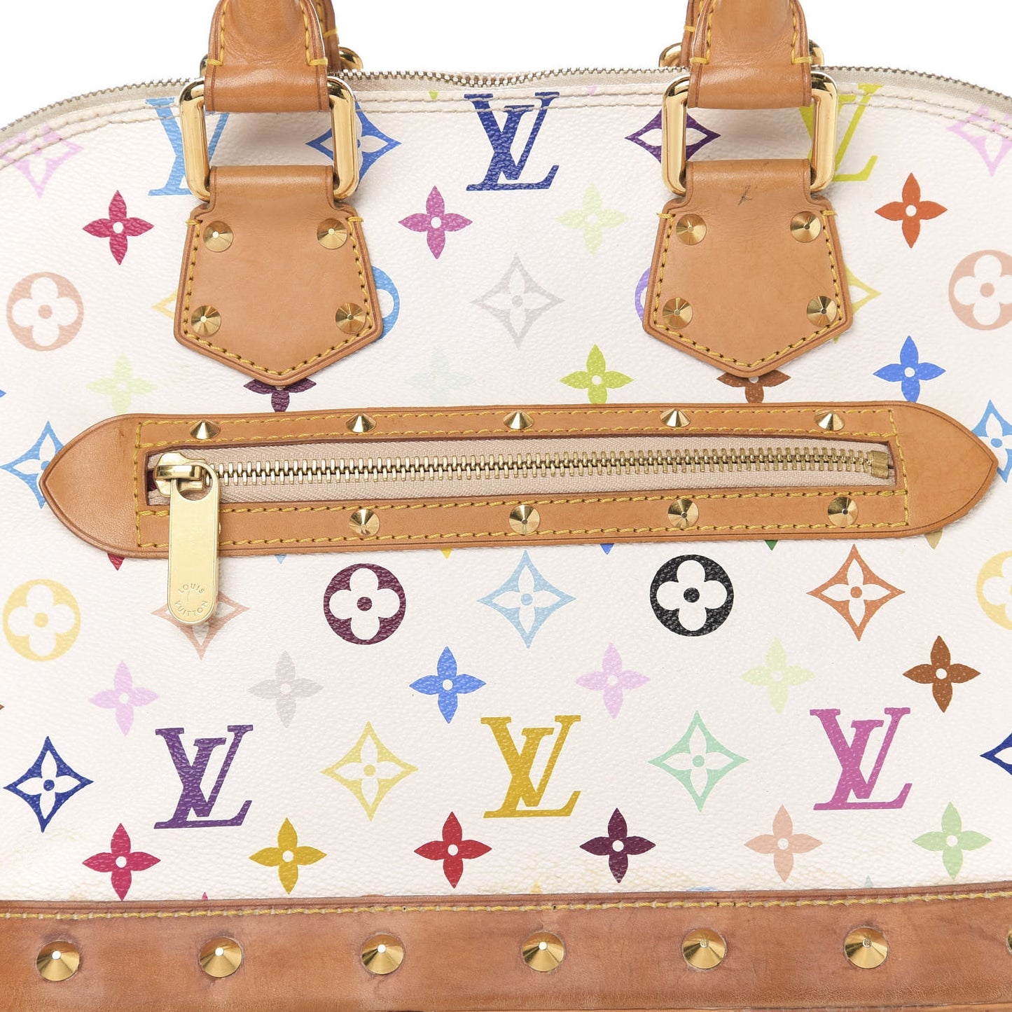 Monogram Multicolor Alma White
