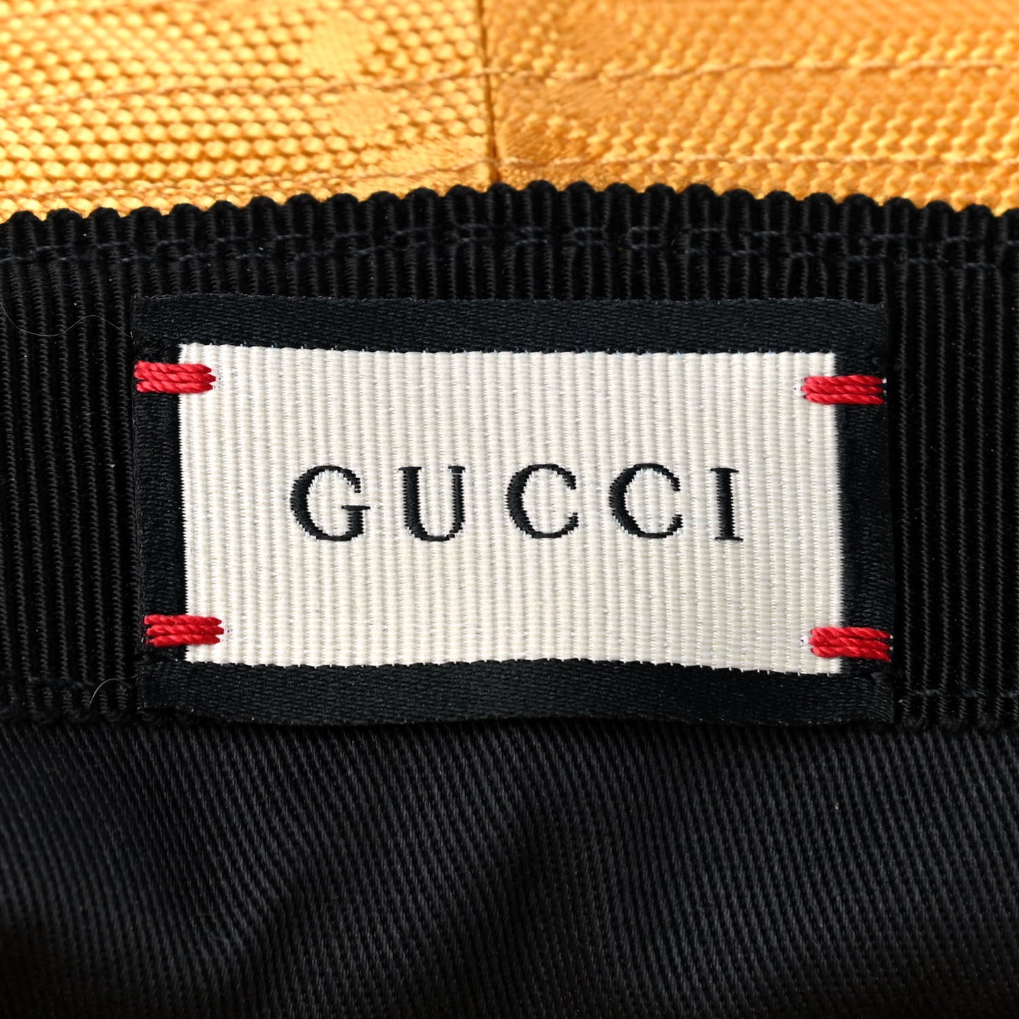 Econyl Nylon Monogram Off The Grid Bucket Hat L Crop Black