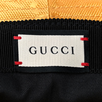 Gucci Econyl Nylon Monogram Off The Grid Bucket Hat L Crop Black 6 of 7