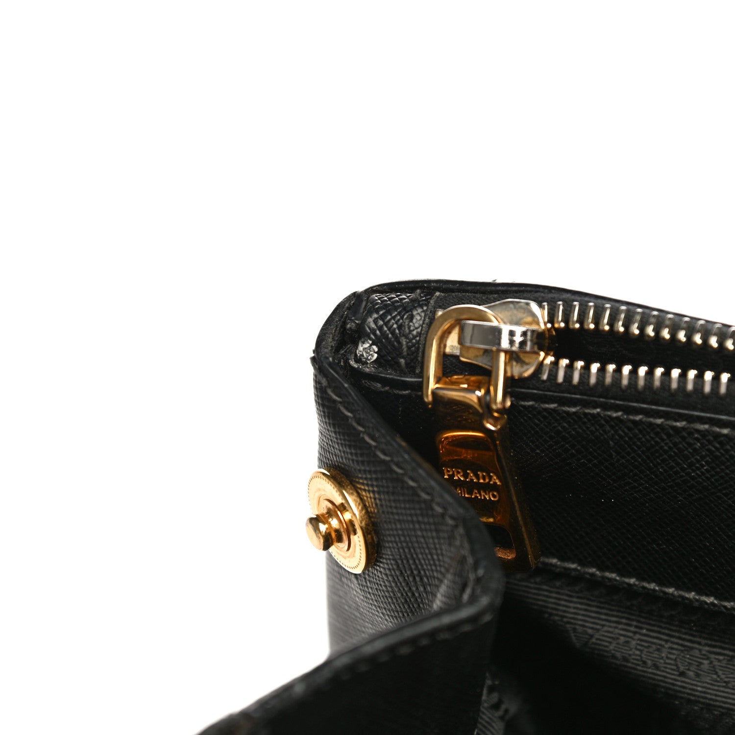 Prada Saffiano Large Galleria Double Zip Tote Black 17 of 24