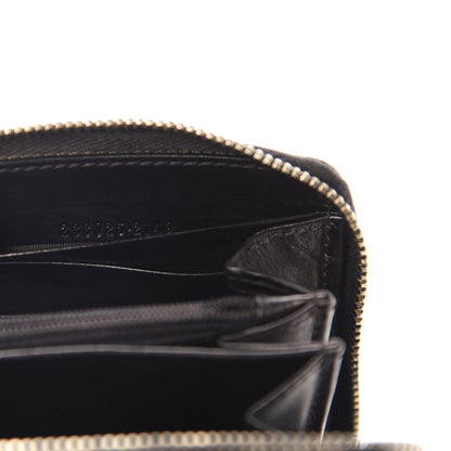 Gucci Guccissima Large Twins Zip Around Wallet Black 7 of 7