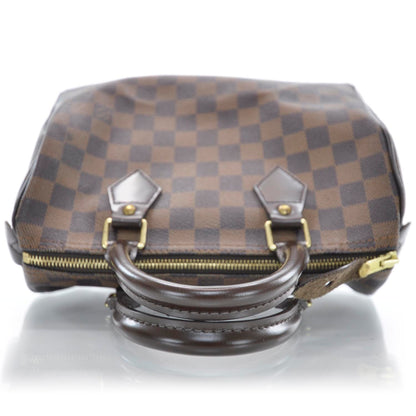Louis Vuitton Damier Ebene Speedy 25 6 of 9