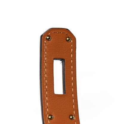 Hermes Epsom Kelly Belt Celeste 6 of 7