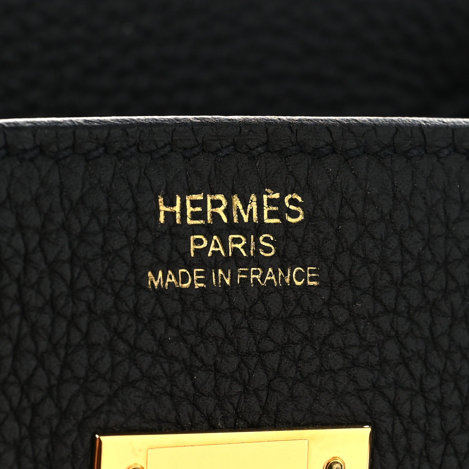 Hermes Togo BIRKIN 30 Black 6 of 12