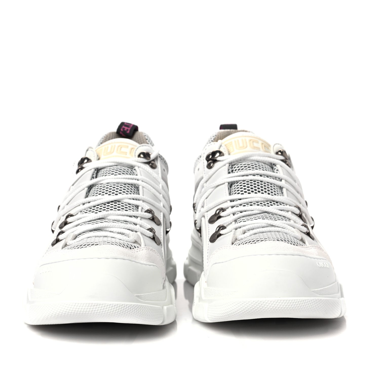 X SEGA Mesh Technical Canvas Nappa Reflective Mens Flashtrek Sneakers 11.5 Great White