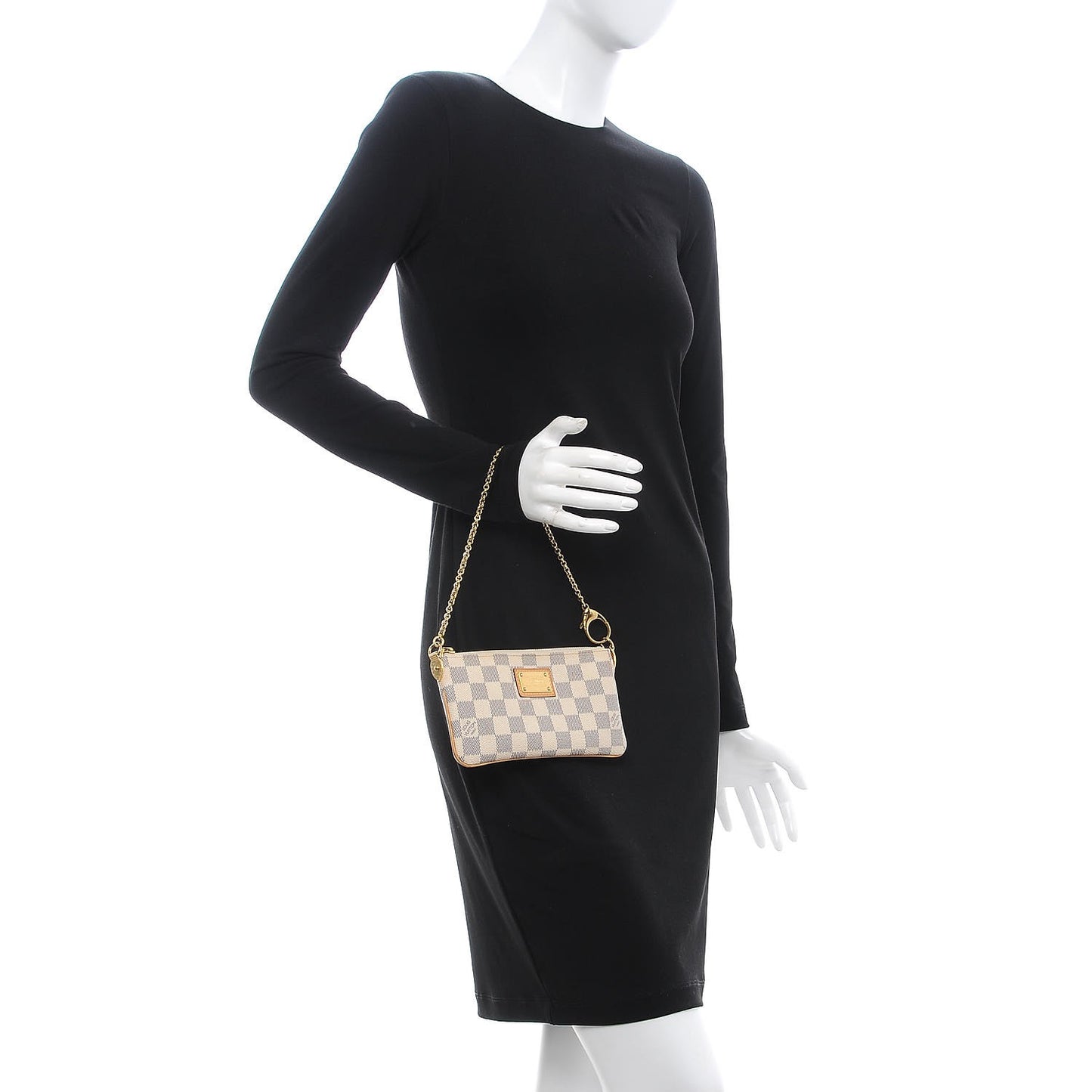 Damier Azur Pochette Milla MM