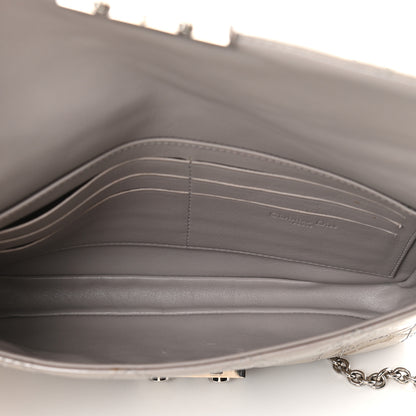 Christian Dior Patent Cannage Miss Dior Promenade Pouch Grey 7 of 8
