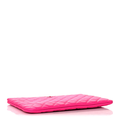 Chanel Goatskin Quilted Medium 2.55 Reissue Cosmetic Case Fluorescent Pink 4 of 10
