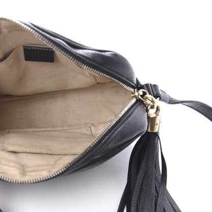 Gucci Pebbled Calfskin Small Soho Disco Bag Black 5 of 13