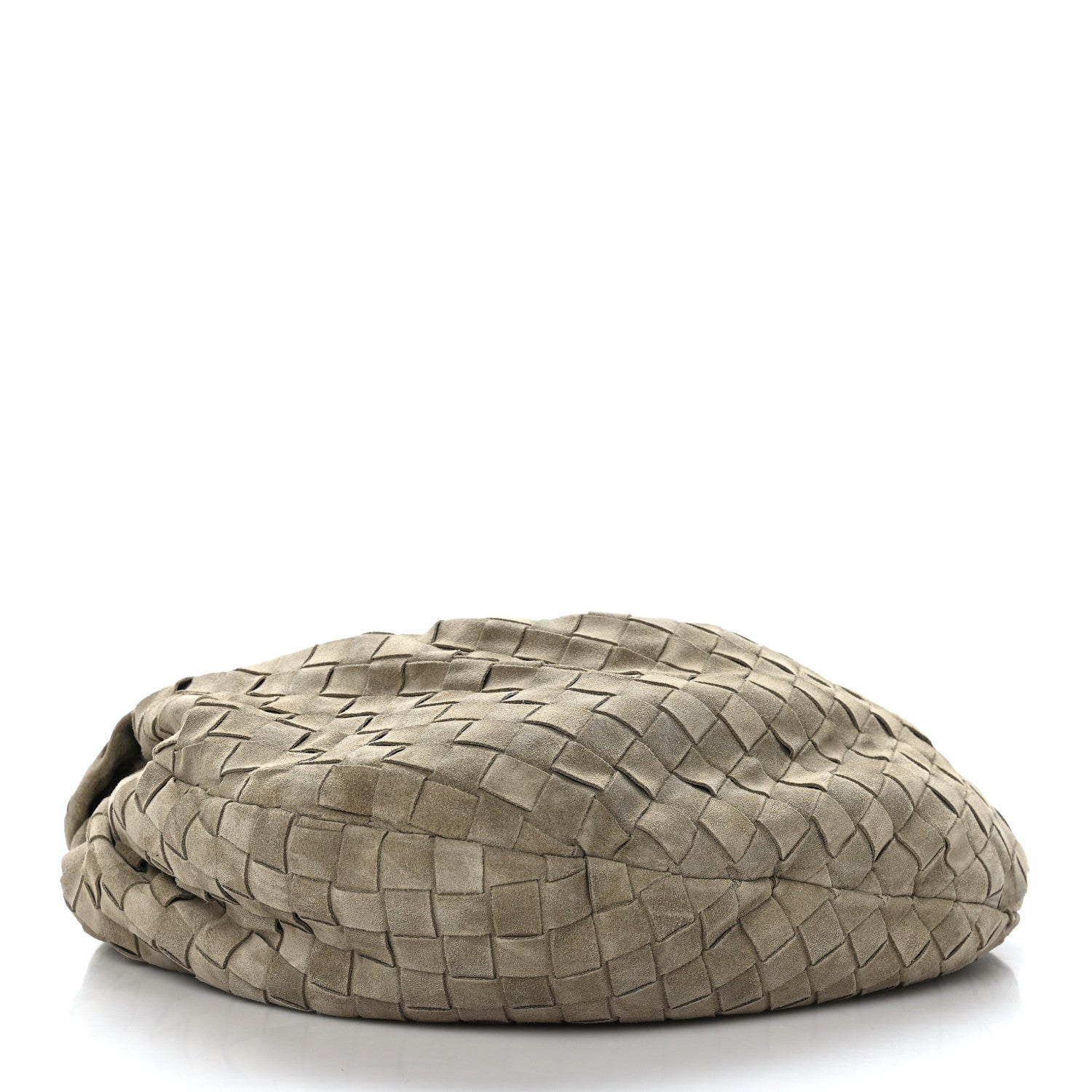 Bottega Veneta Suede Calfskin Intrecciato Teen Jodie Hobo Taupe 4 of 8