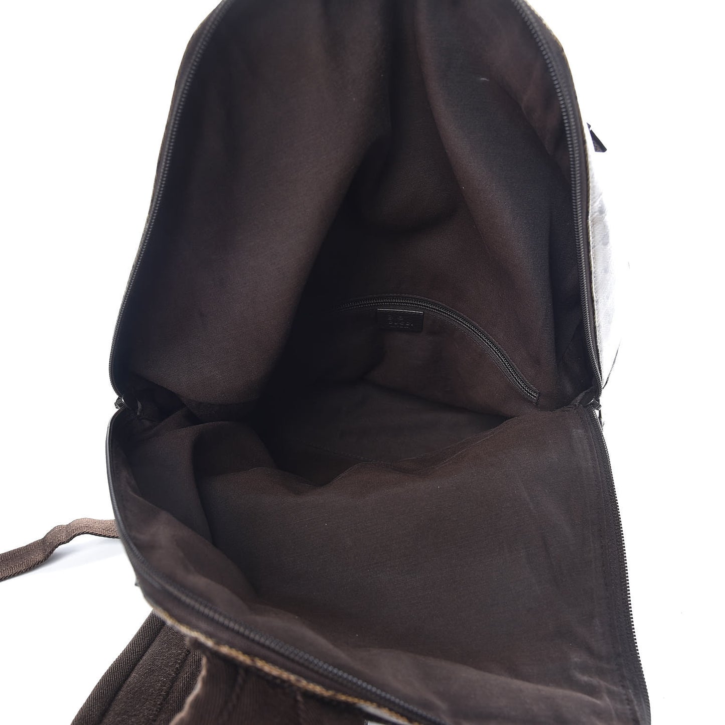 Crystal Monogram Backpack Dark Brown