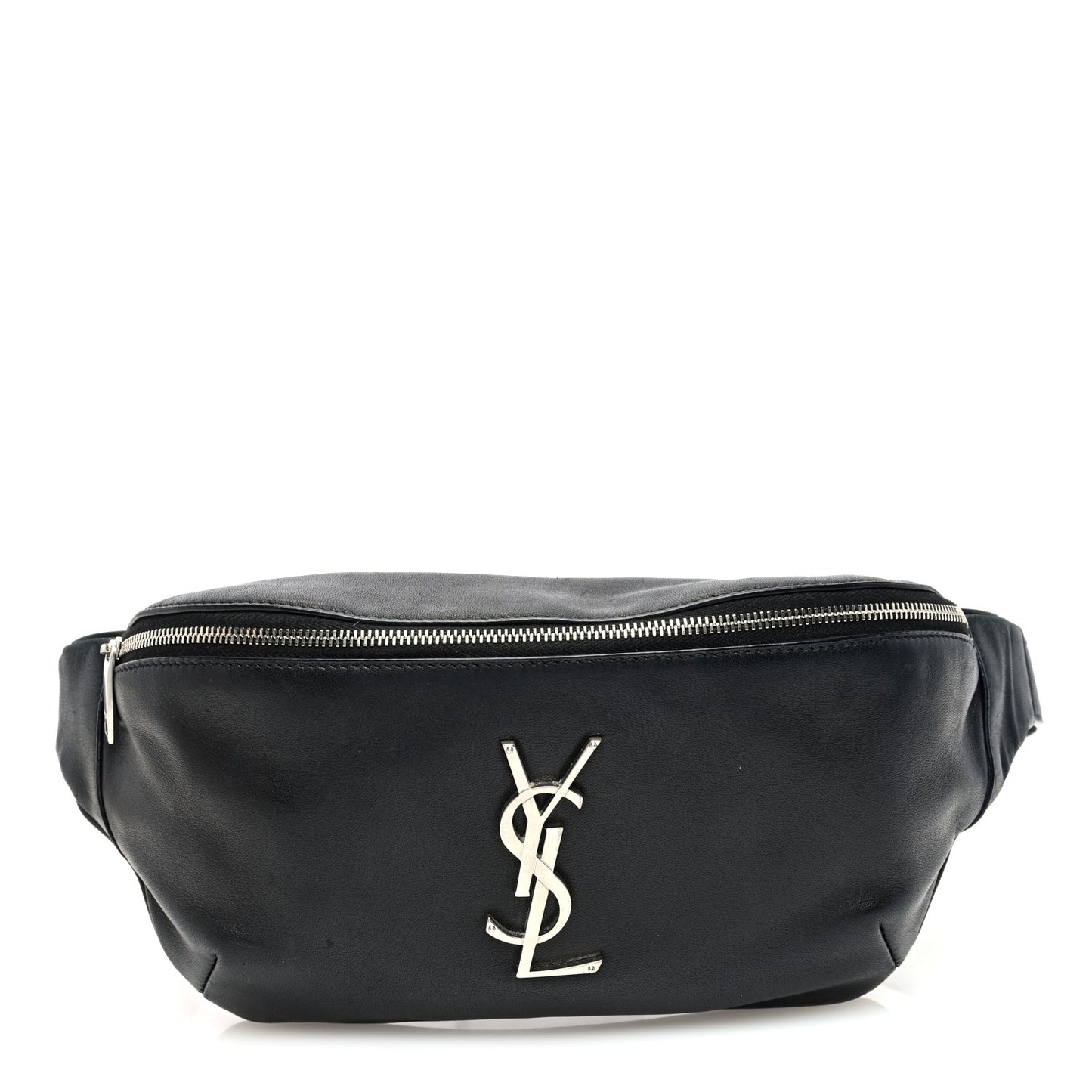 Lambskin Monogram Belt Bag Black