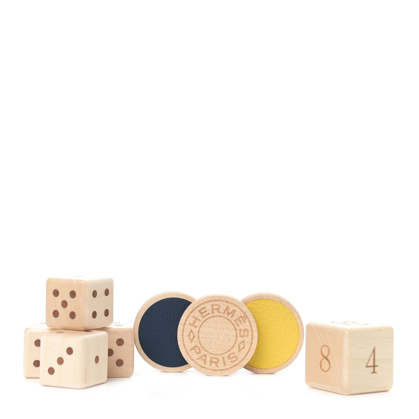 Natural Maple Wood Taurillon Palio Backgammon Game Set