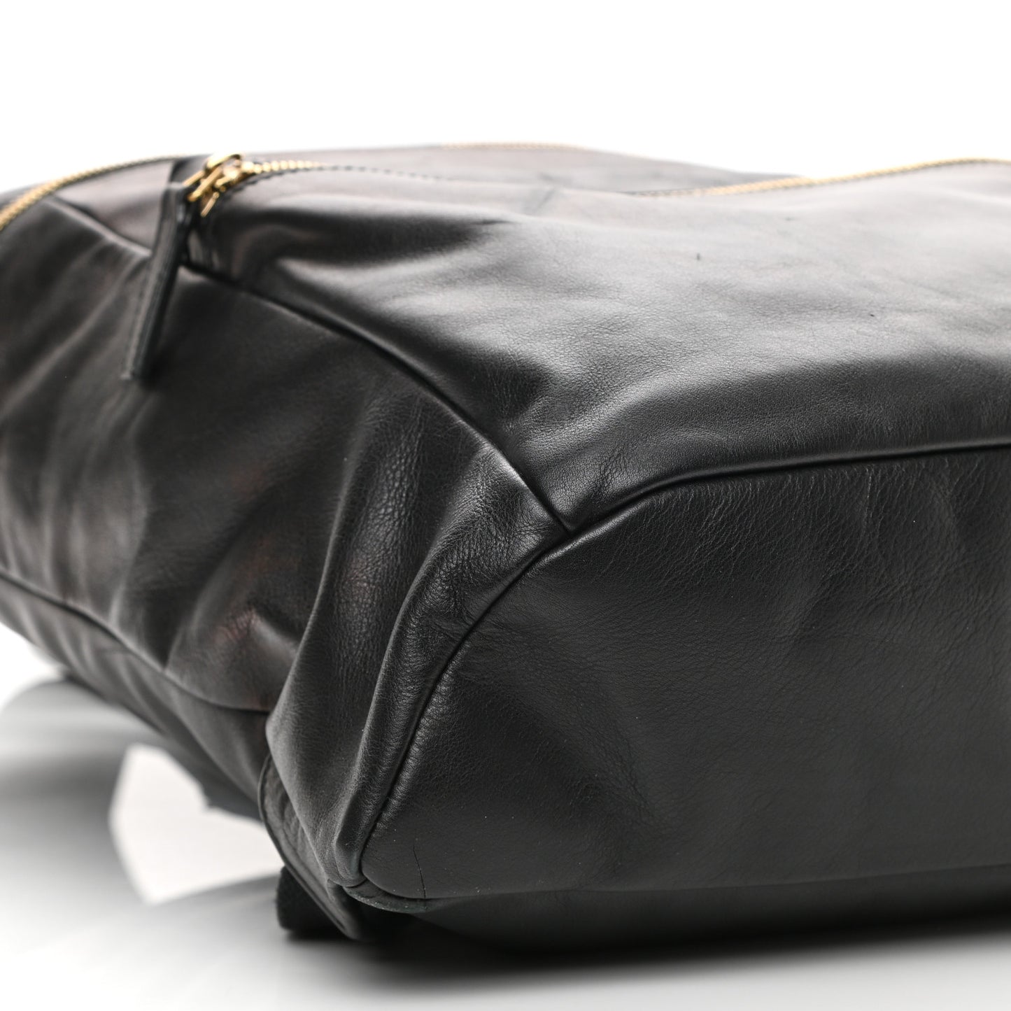 Calfskin Nevada Gancini Backpack Black