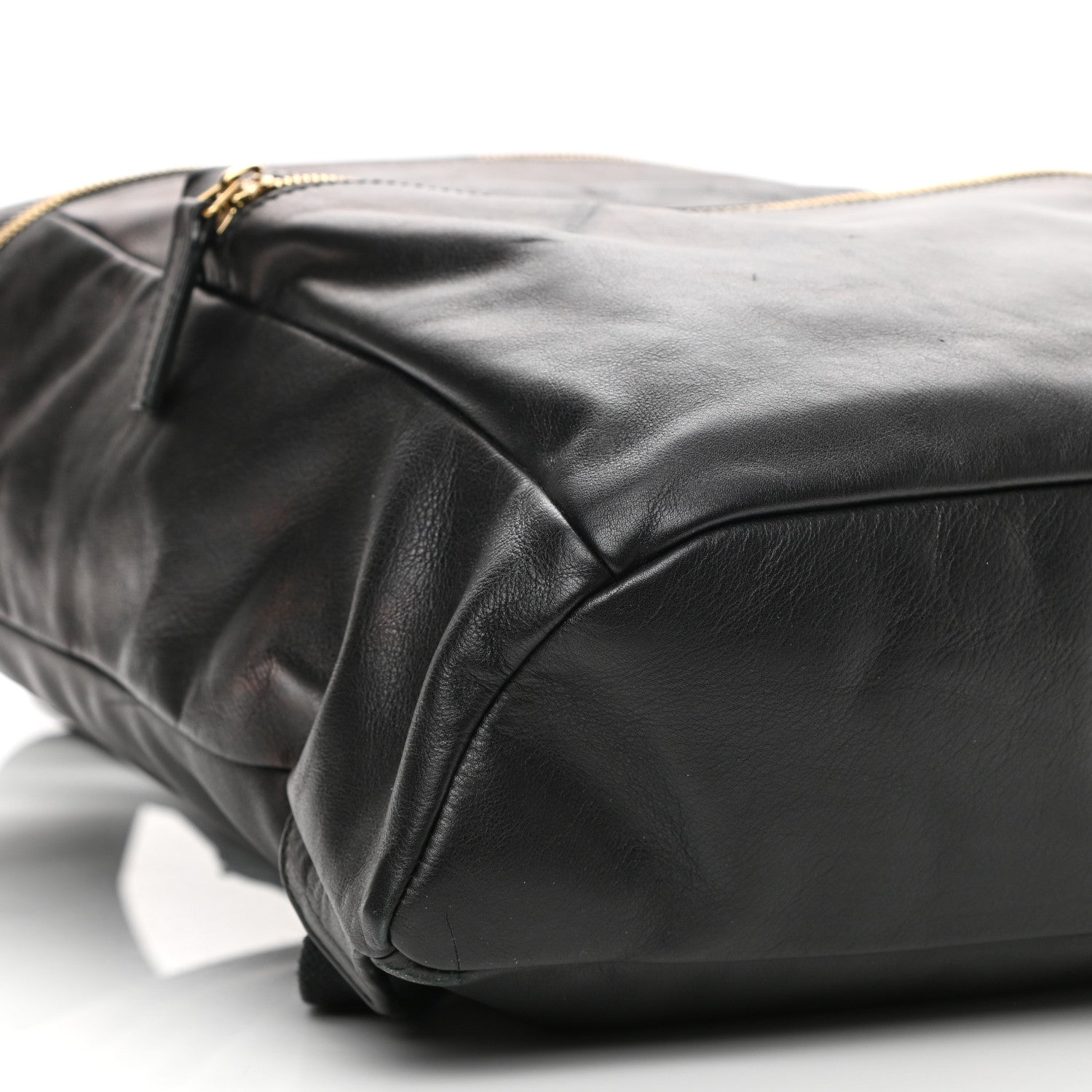 Salvatore Ferragamo Calfskin Nevada Gancini Backpack Black 8 of 11