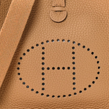 Hermes Taurillon Clemence Evelyne TPM Biscuit 8 of 11