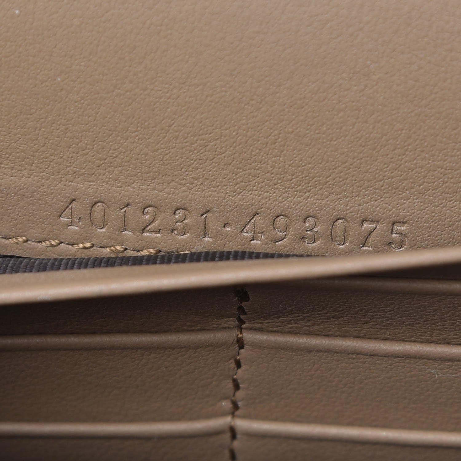 Gucci GG Supreme Monogram Mini Dionysus Chain Wallet Beige Taupe 7 of 8