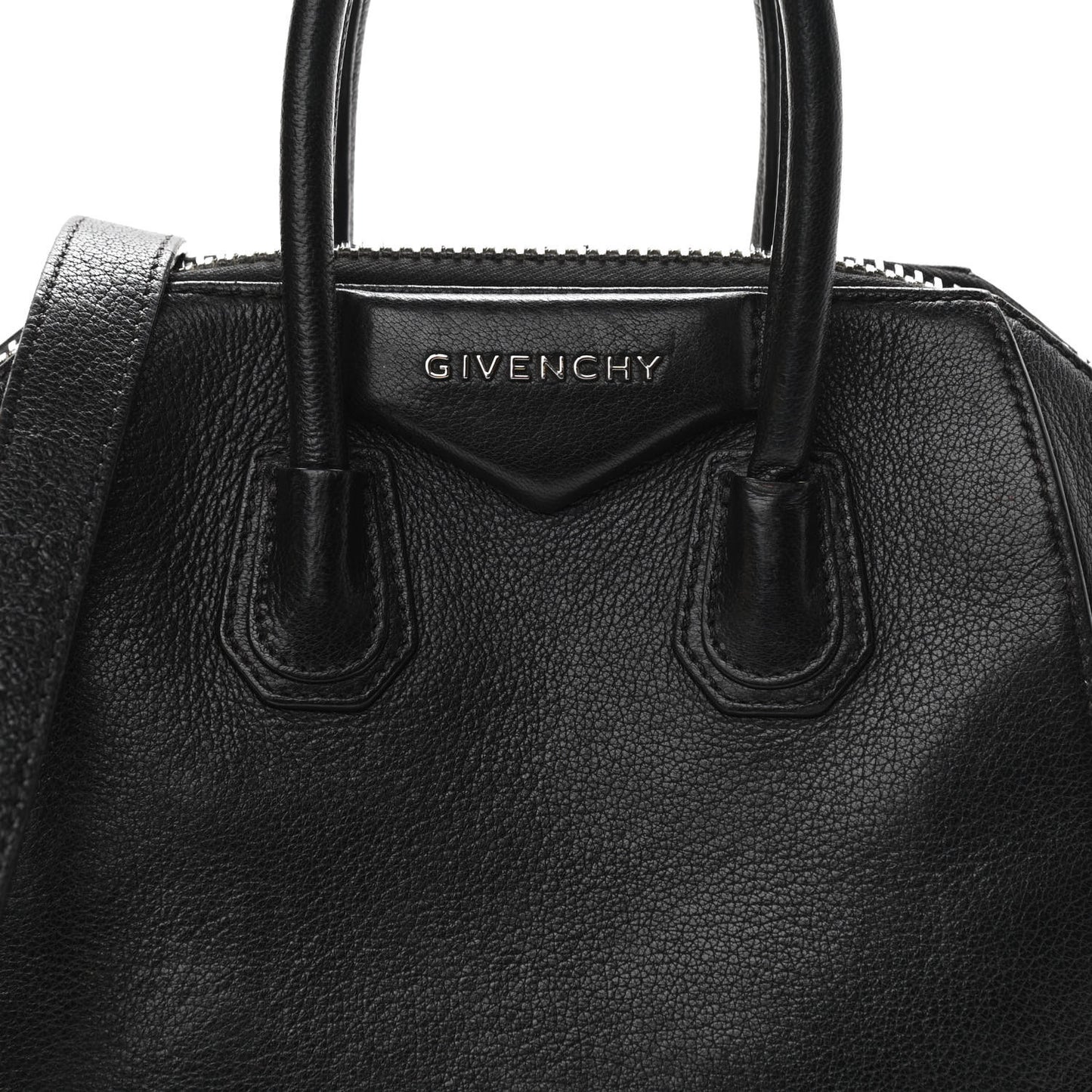 Sugar Goatskin Mini Antigona Black