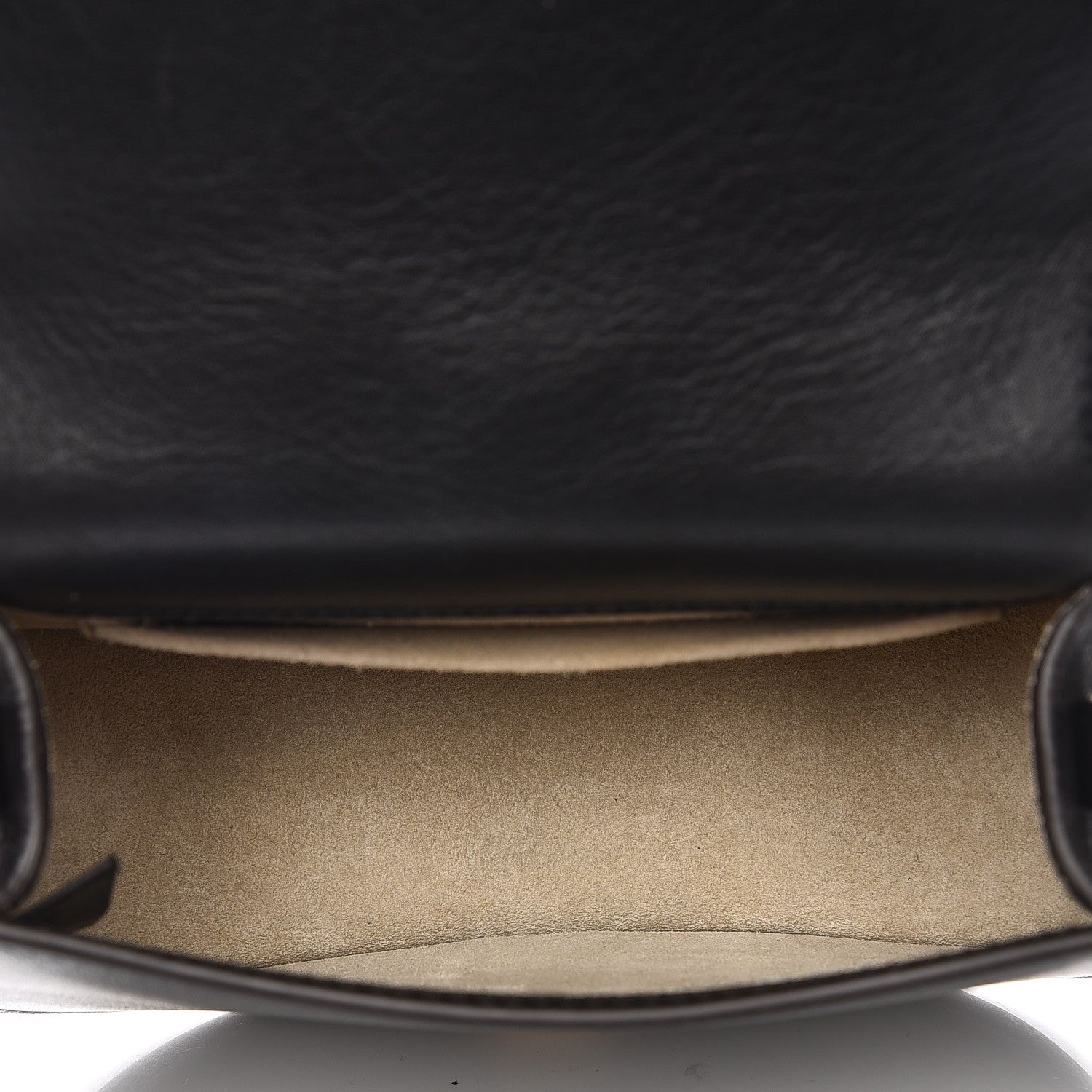 Chloe Calfskin Suede Small Nile Bracelet Bag Black 6 of 10