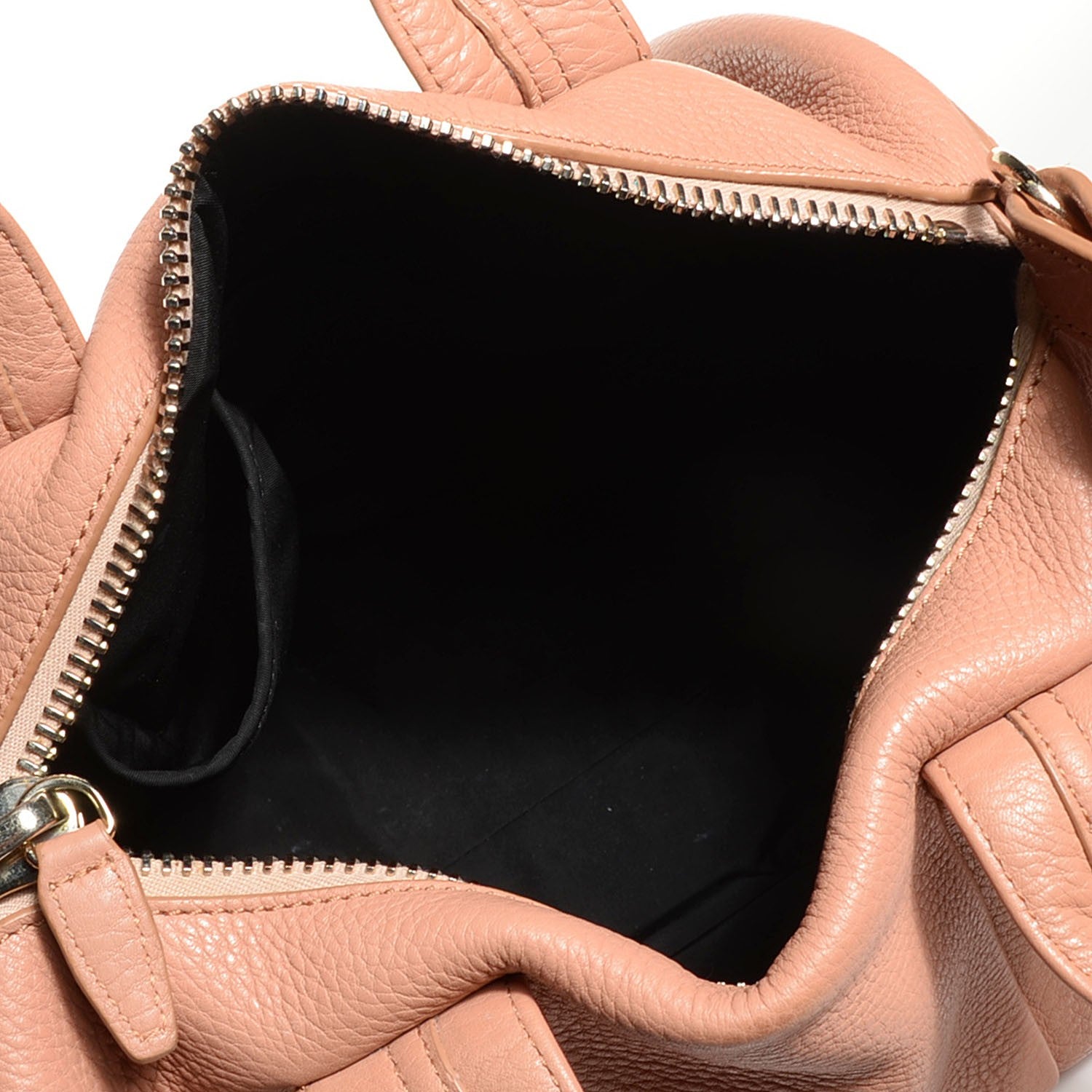 Alexander Wang Pebbled Calfskin Rocco Tan Pale Gold Hardware 6 of 6