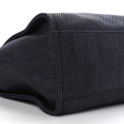 Chanel Denim Medium Deauville Tote Black 8 of 9