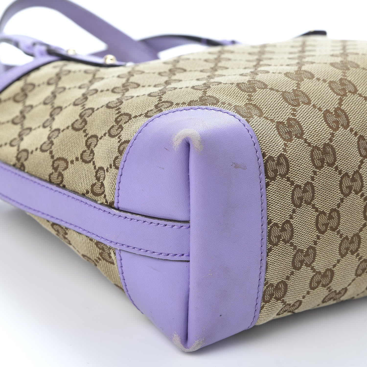 Gucci Monogram Small Craft Tote Lilac 5 of 13