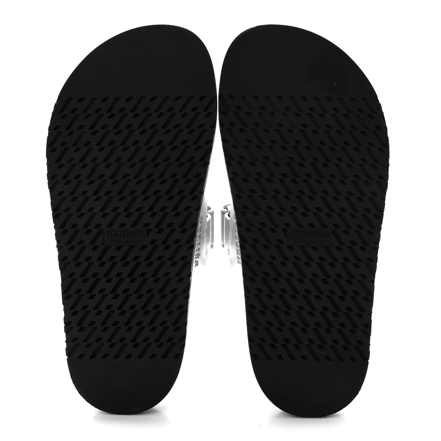 Metallic Goatskin Womens Chypre Sandals 36 Argent