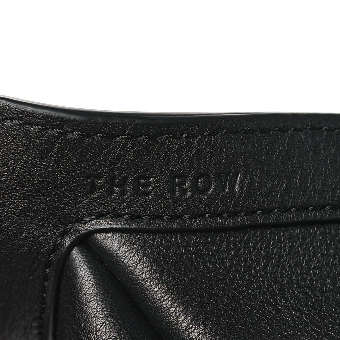 Smooth Calfskin Small Slouchy Banana Bag Black