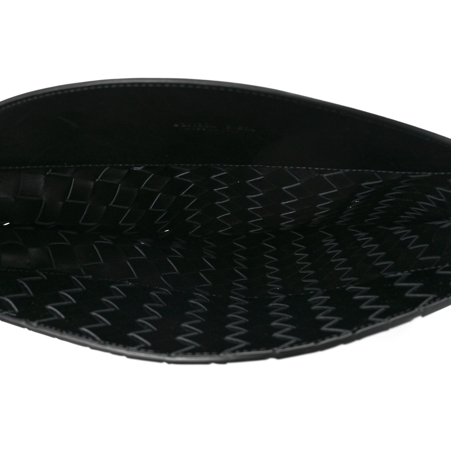 Bottega Veneta Patent Intrecciato Shoulder Bag Black 5 of 10