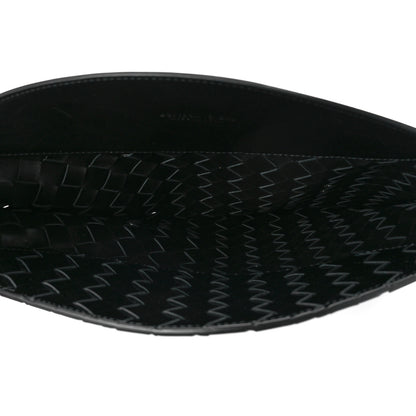 Bottega Veneta Patent Intrecciato Shoulder Bag Black 5 of 10