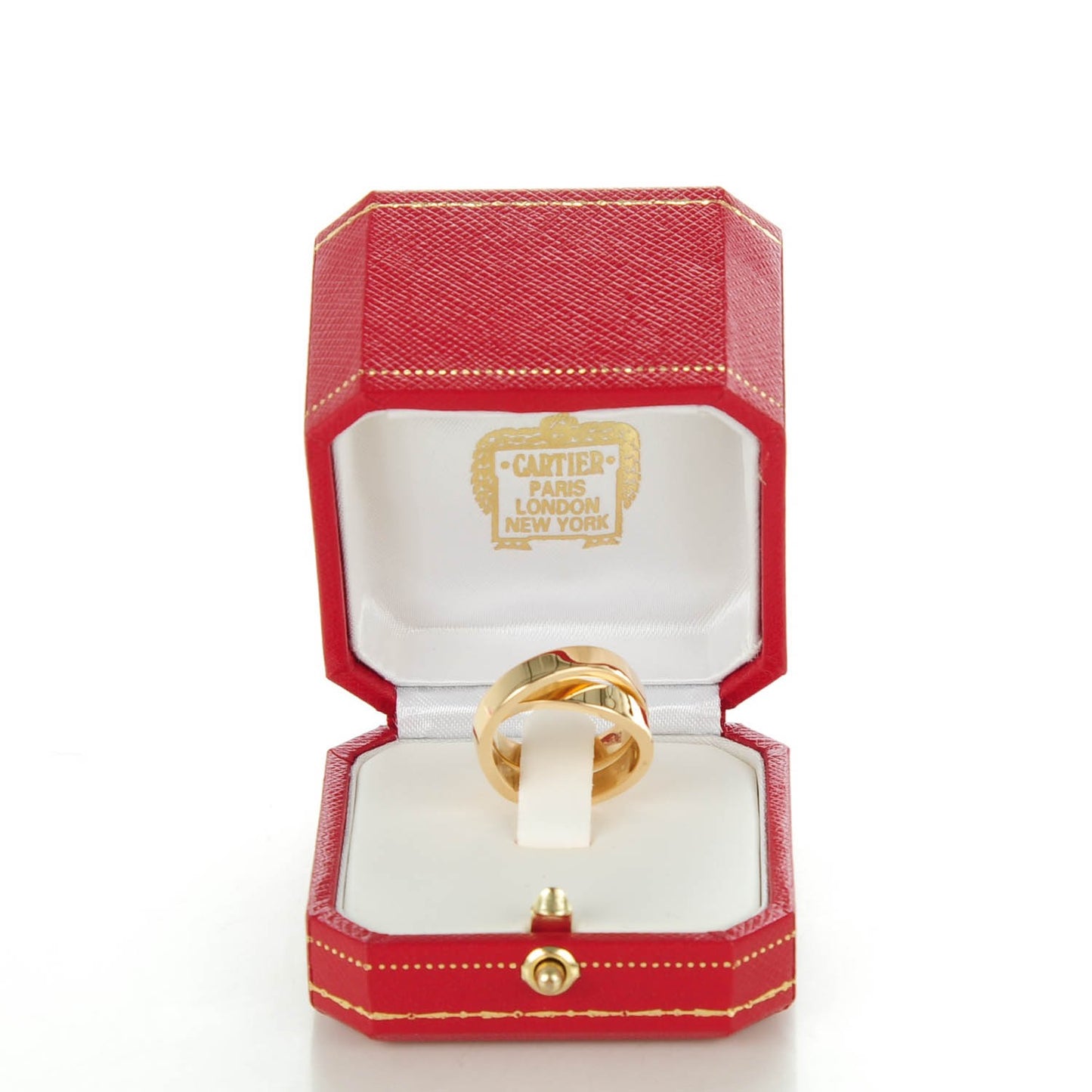 18K Yellow Gold 9mm Paris Nouvelle Vague Ring 54 6.75