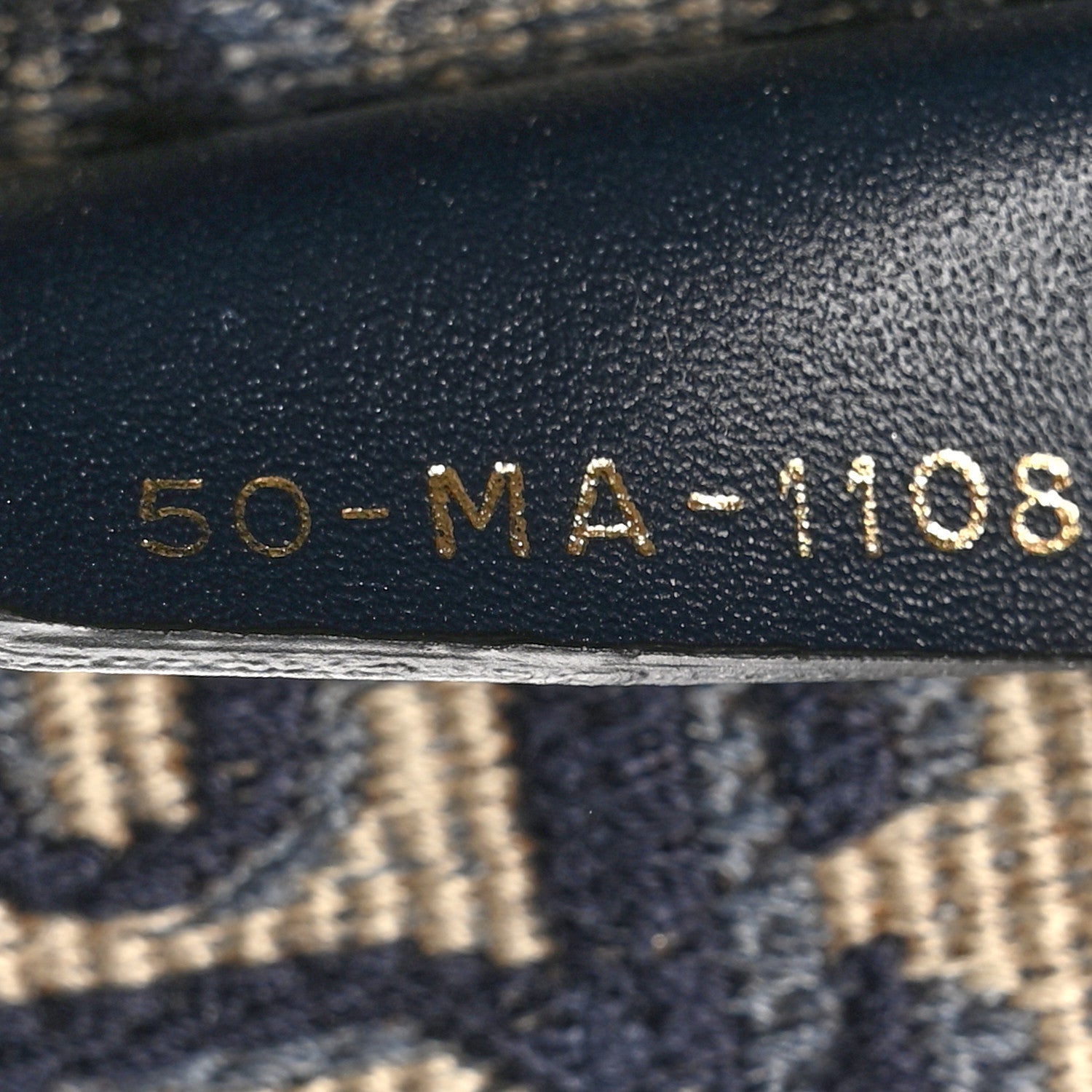 Christian Dior Oblique Large Book Tote Blue Multicolor 7 of 10