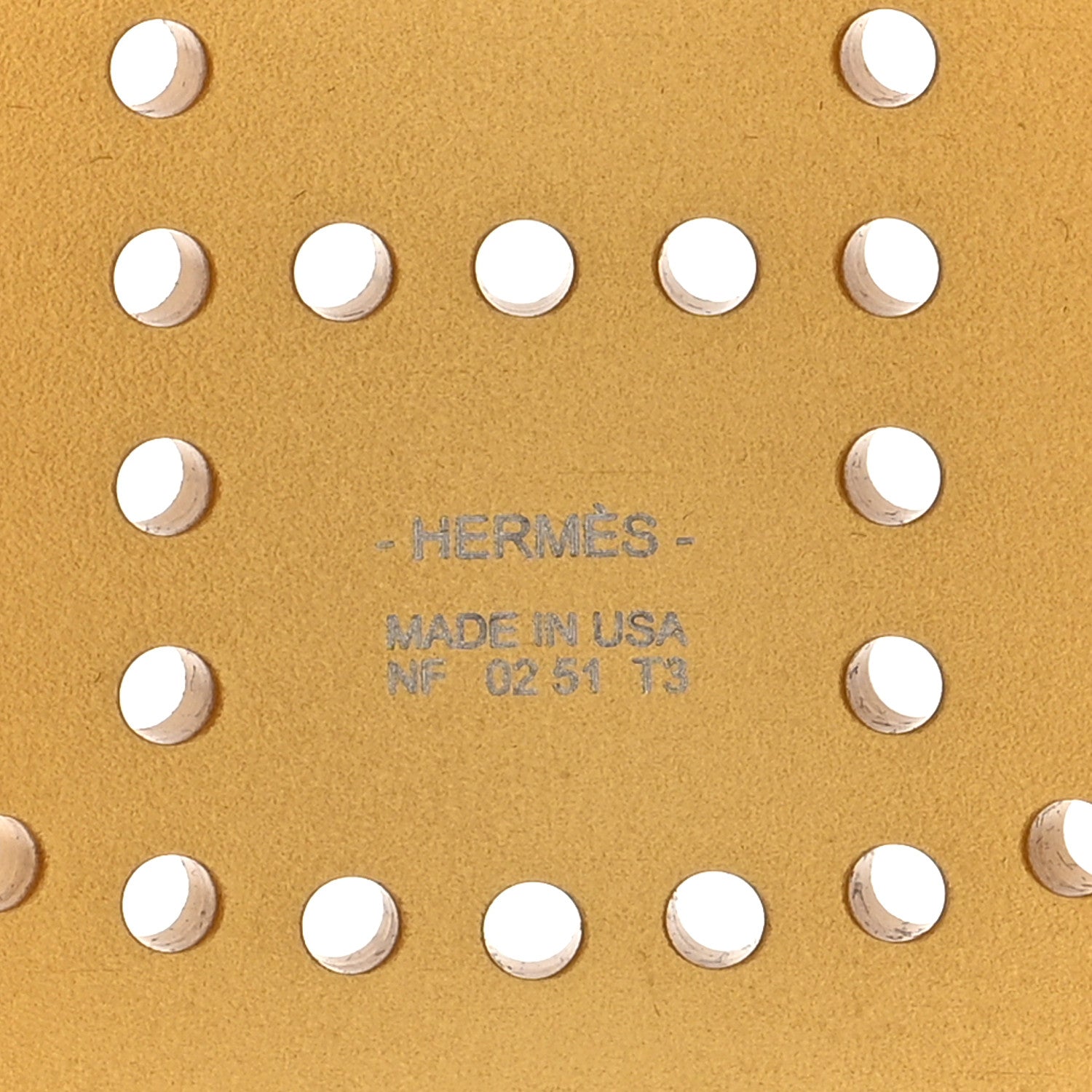 Hermes Aluminium Evelyne Sunset Cuff Bracelet T3 Sable 4 of 5