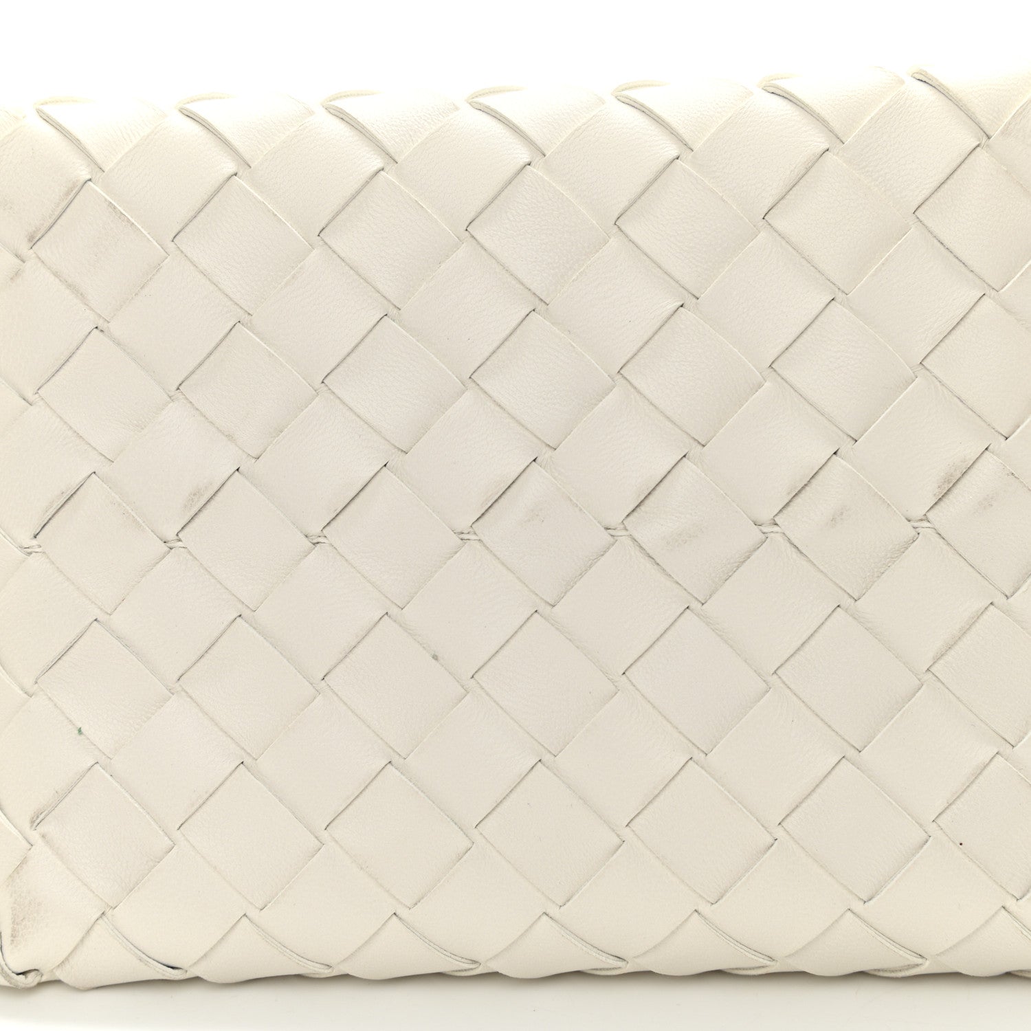 Bottega Veneta Nappa Intrecciato Tie Shoulder Bag White 10 of 10