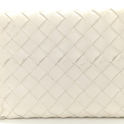 Bottega Veneta Nappa Intrecciato Tie Shoulder Bag White 10 of 10