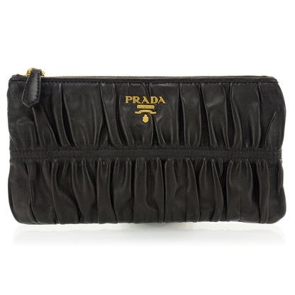 Prada Nappa Gaufre Pouch Nero Black 1 of 6
