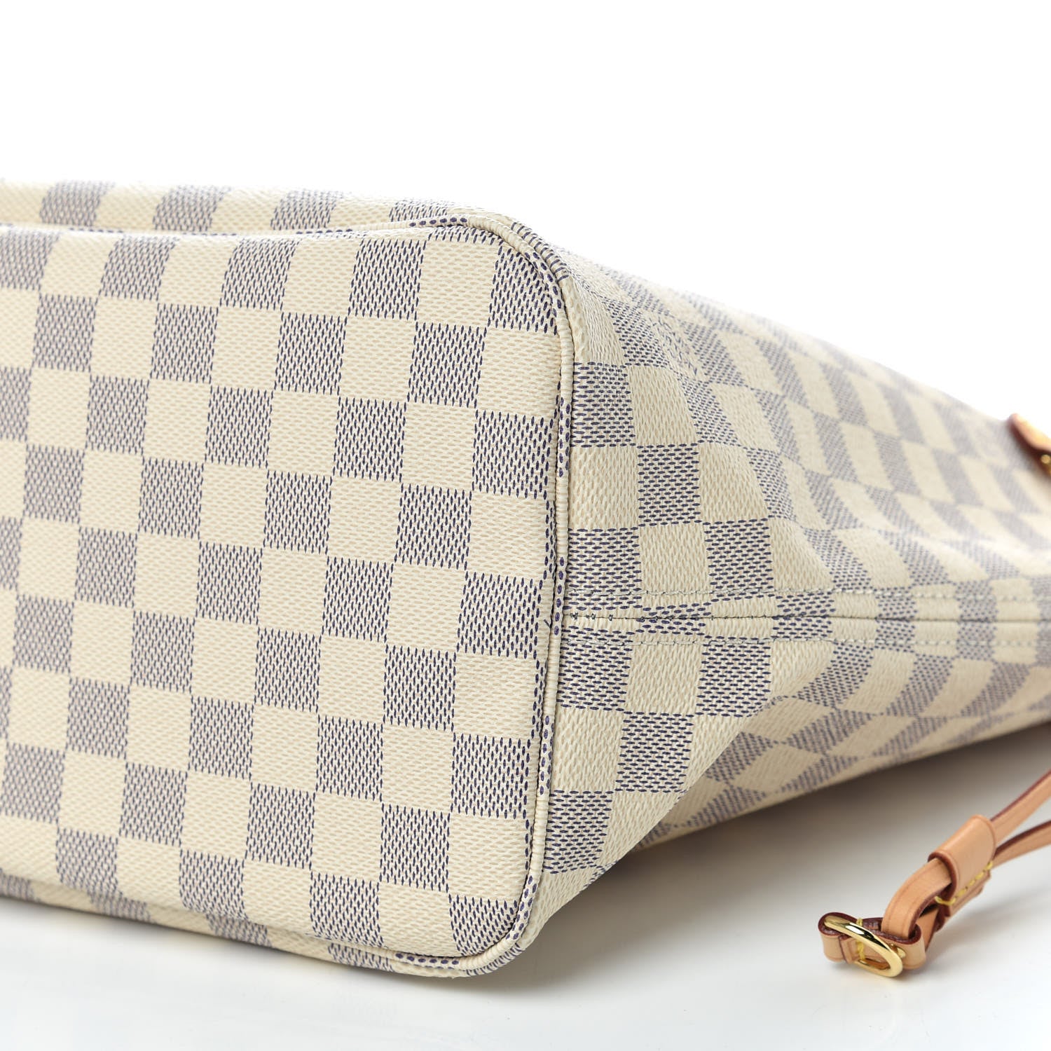 Louis Vuitton Damier Azur Neo Neverfull MM Rose Ballerine 6 of 10