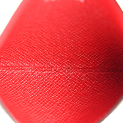 Louis Vuitton Monogram LV Colormania Kirigami Card Holder Sari Red 7 of 10