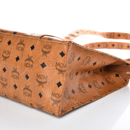 MCM Visetos Shoulder Bag Cognac 9 of 9