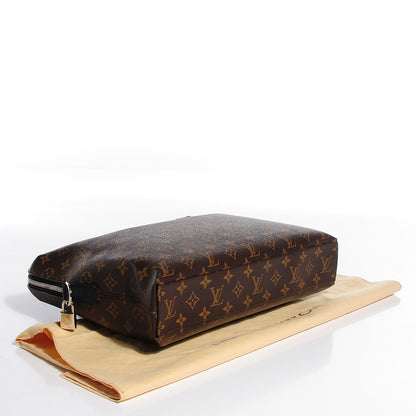 Louis Vuitton Monogram Macassar Porte-Documents Jour 4 of 8