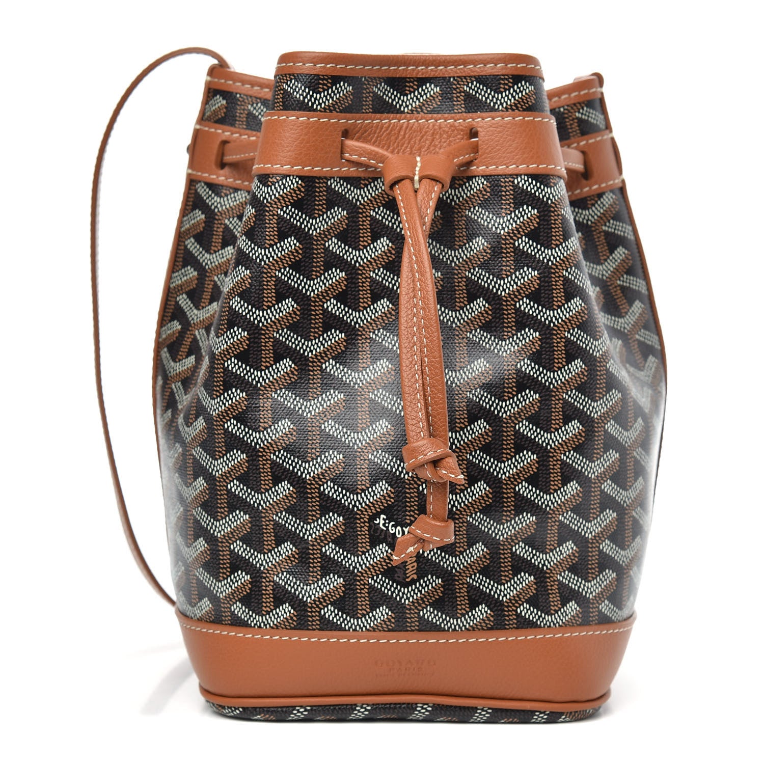 Goyard Goyardine Petit Flot Black Gold 1 of 7