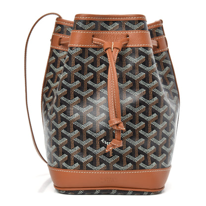 Goyard Goyardine Petit Flot Black Gold 1 of 7
