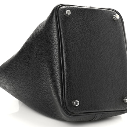 Hermes Taurillon Clemence Picotin Lock 18 PM Black 9 of 11