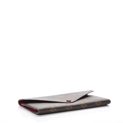 Louis Vuitton Monogram Josephine Wallet Red 4 of 9